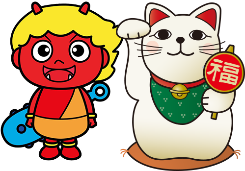 福にゃん　茨木童子くん